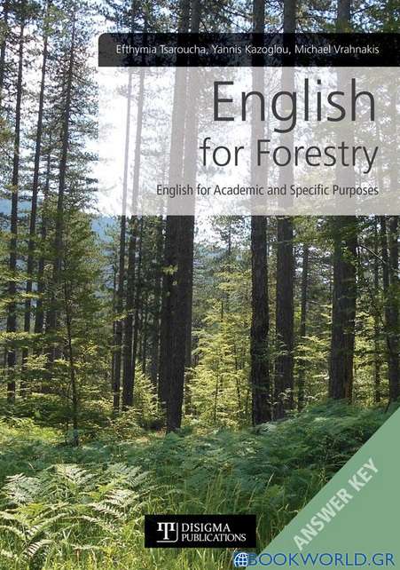 English for forestry. Answer Key