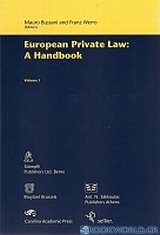 European Private Law. A handbook, Volume I