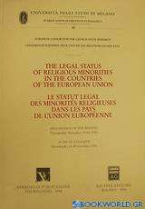 The Legal Status of Religious Minorities in the Countries of the European Union